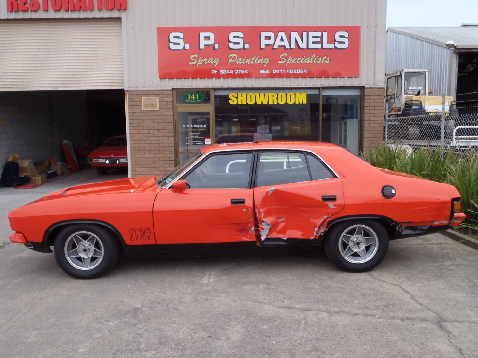 Before restoration