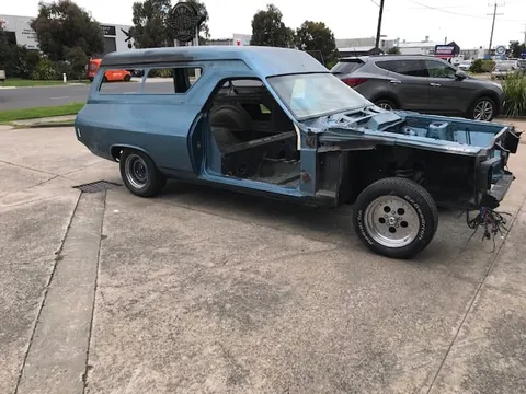 Ford XC Panel Van restoration, SPS Panels Geelong
